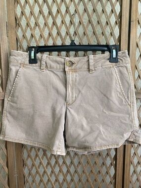 American Eagle Outfitters Women's Khaki/Tan Jean Shorts